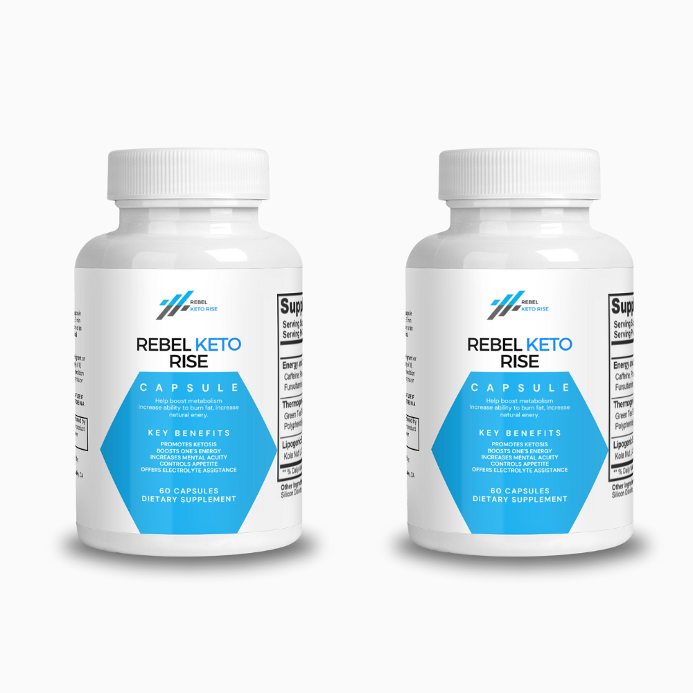 Rebel Keto Rise - 2 Bottles